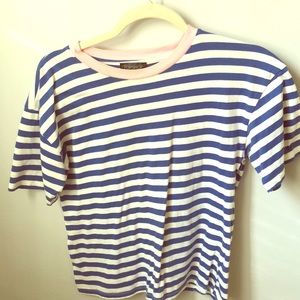 Topshop stripped T-shirt size 2
